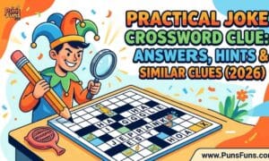 Practical Joke Crossword Clue Answers, Hints & Similar Clues (2026)