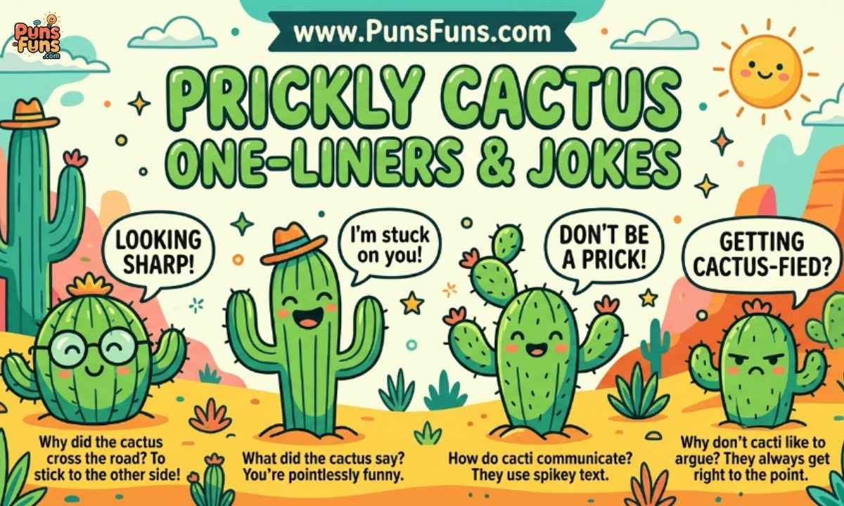 Prickly Cactus One-Liners and Jokes