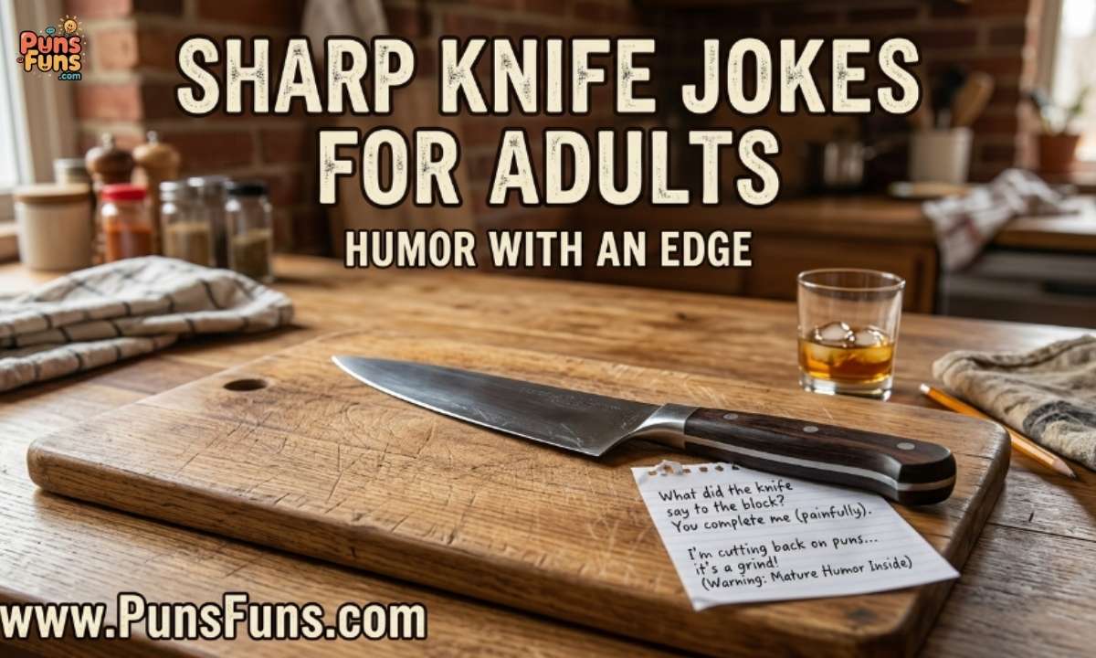 Sharp Knife Jokes for Adults