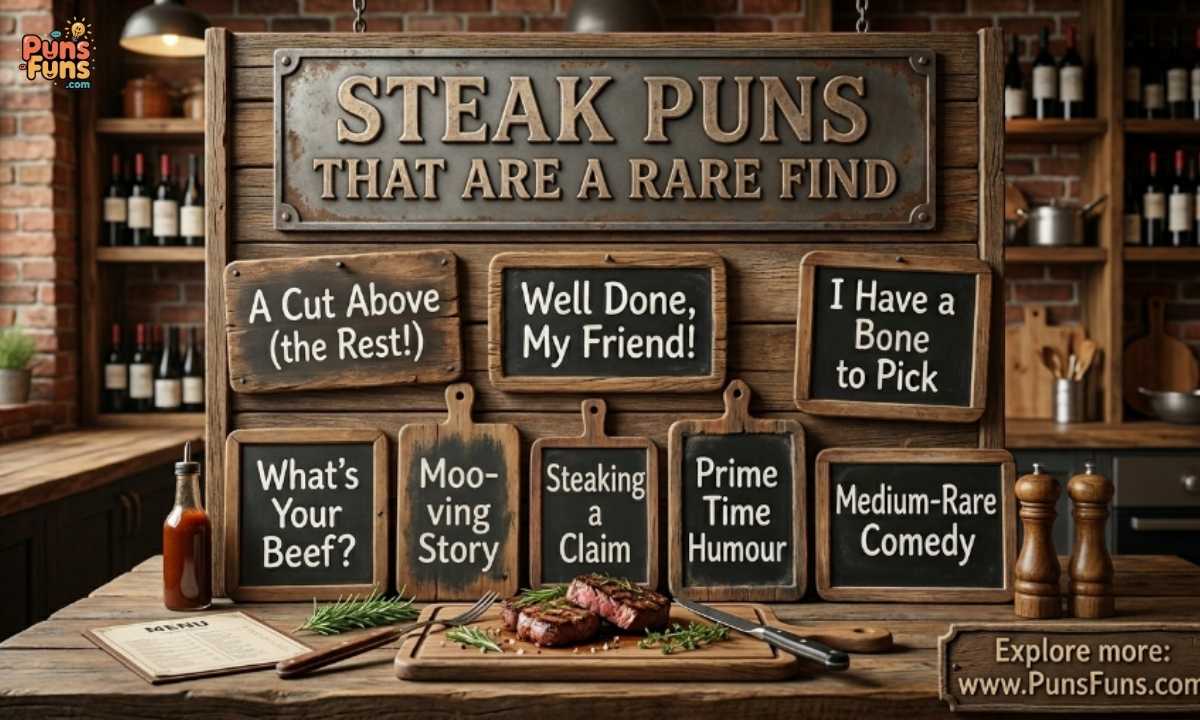 Steak Puns That Are a Rare Find