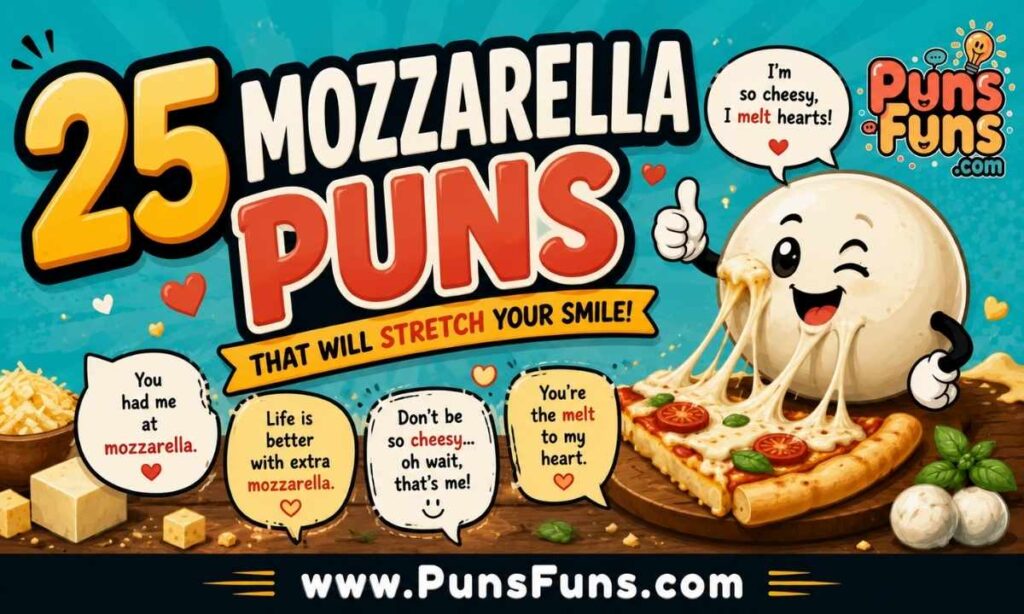 25 Mozzarella Puns