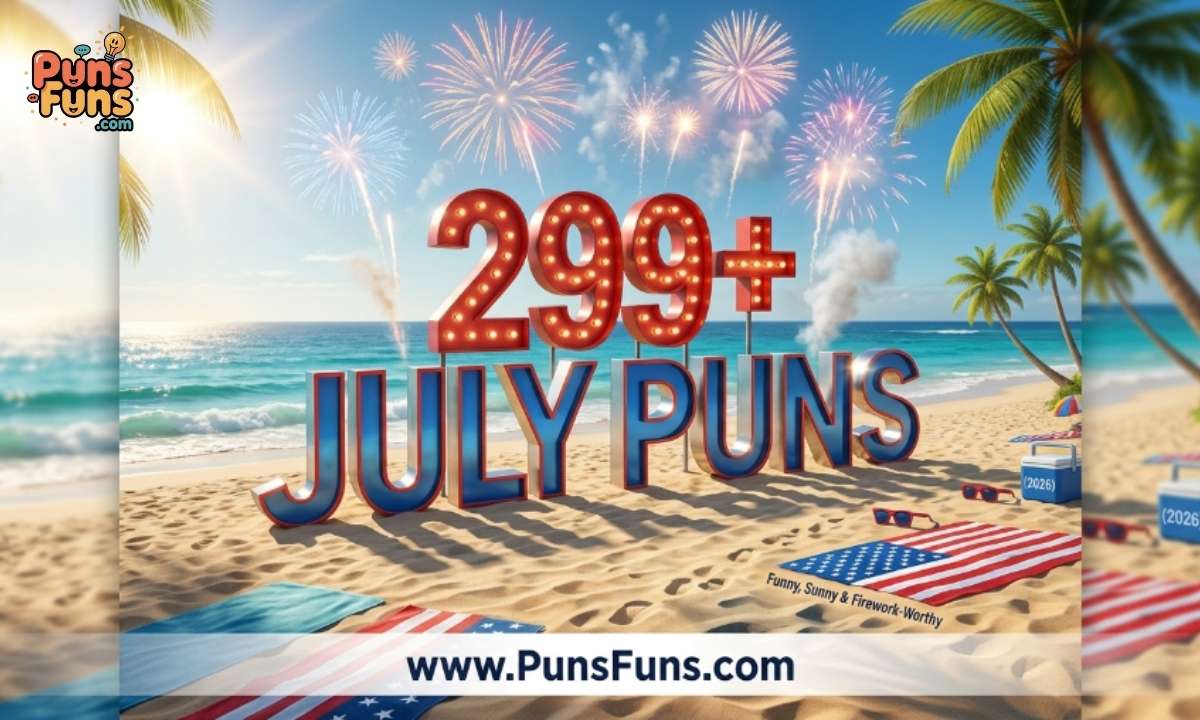 299+ July Puns That Are Funny, Sunny & Firework-Worthy (2026)