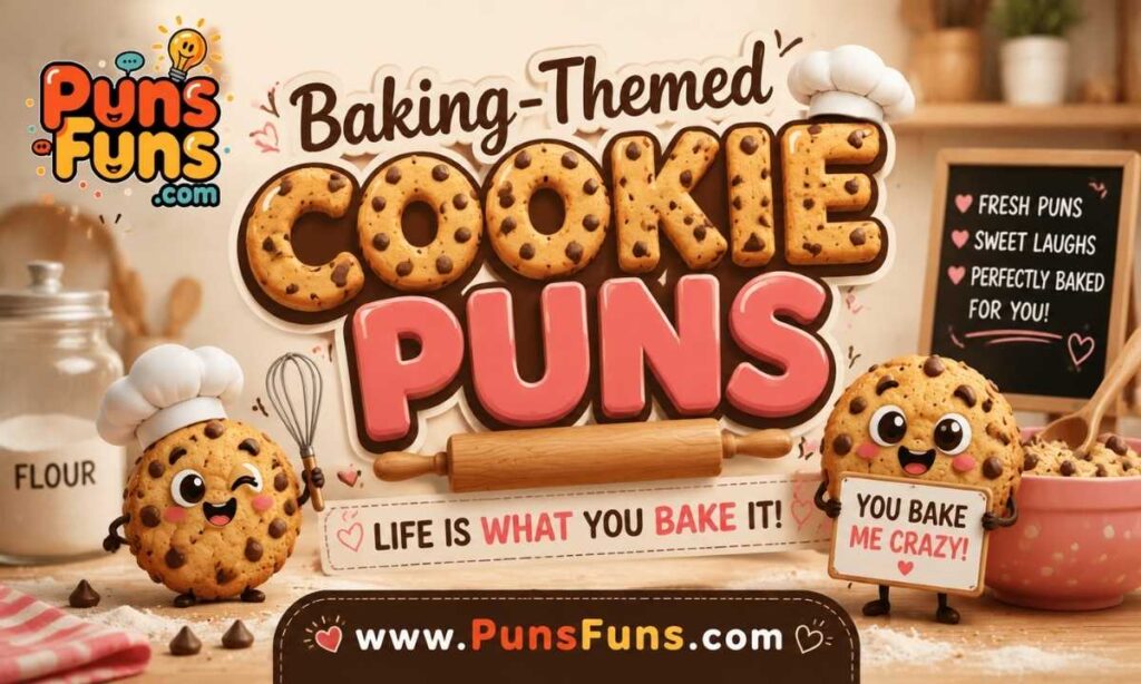Baking-Themed Cookie Puns