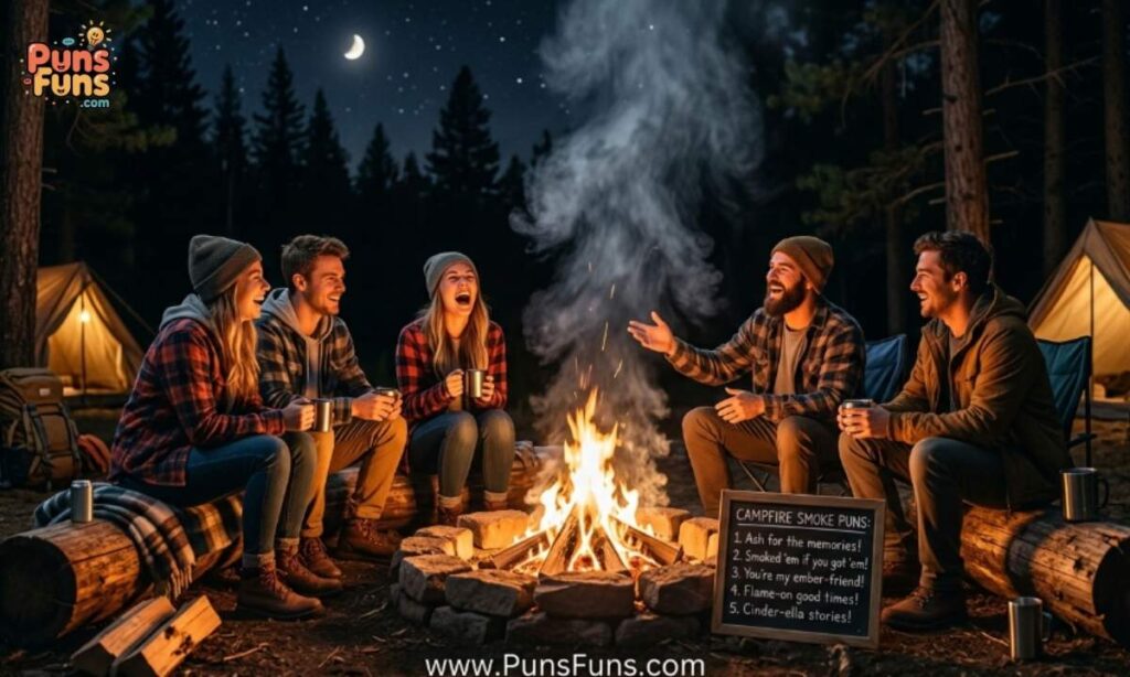 Campfire Smoke Puns
