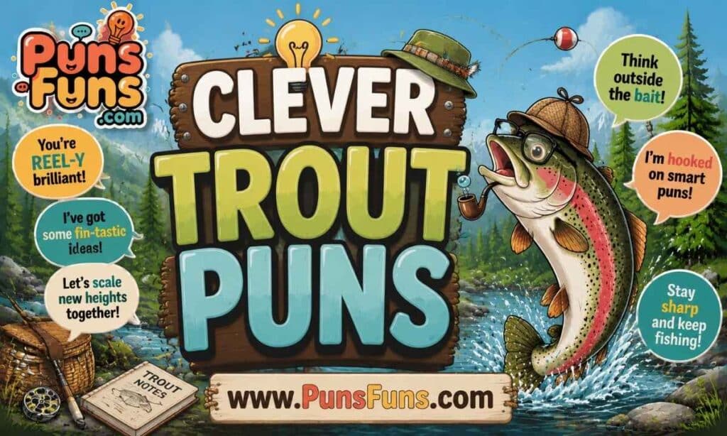 Clever Trout Puns