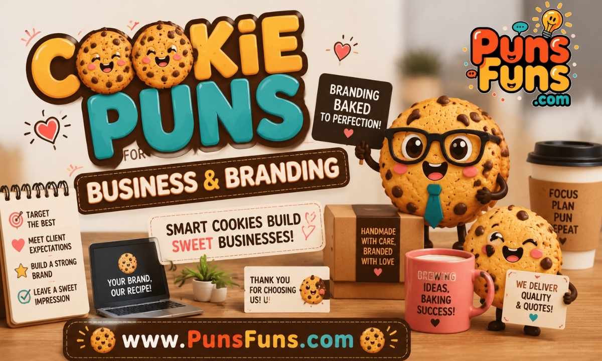 Cookie Puns for Business and Branding