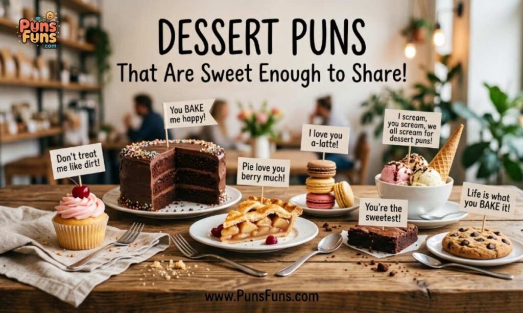 Dessert Puns That Are Sweet Enough to Share