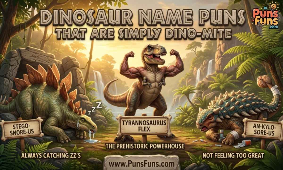 Dinosaur Name Puns That Are Simply Dino-Mite