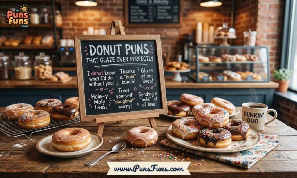Donut Puns That Glaze Over Perfectly