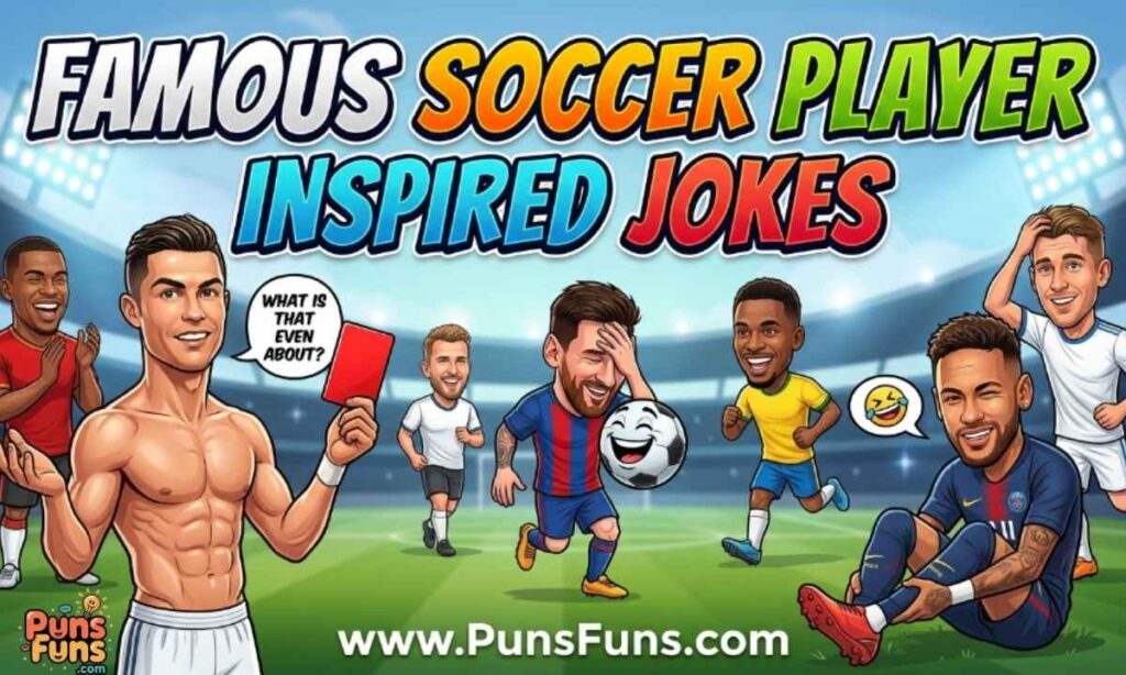 Famous Soccer Player Inspired Jokes