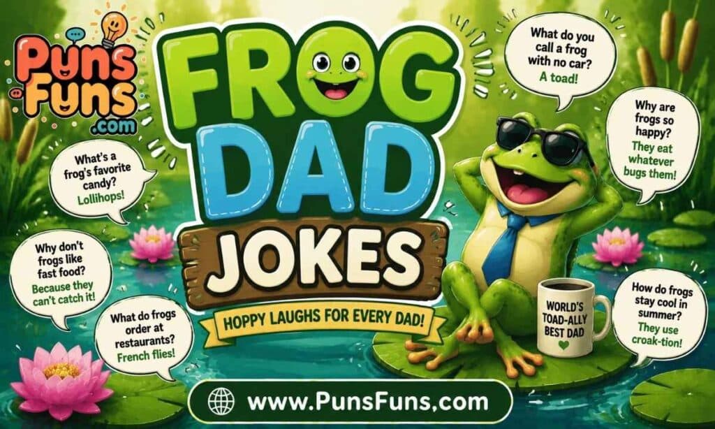 Frog Dad Jokes