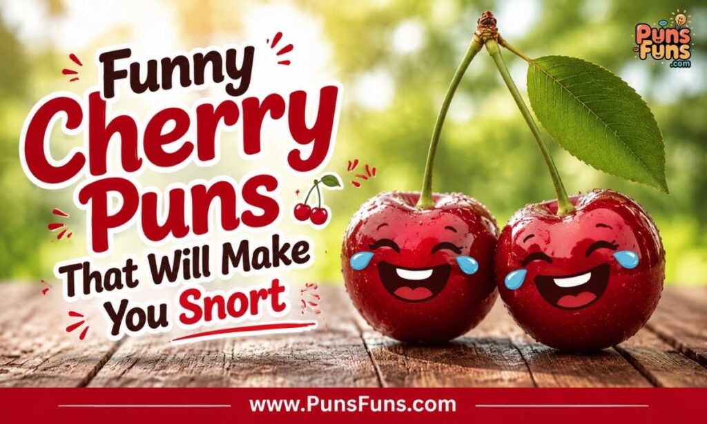 Funny Cherry Puns That Will Make You Snort