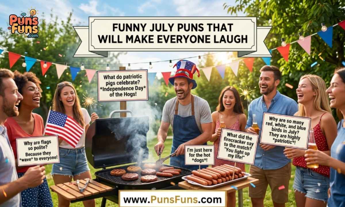 Funny July Puns That Will Make Everyone Laugh