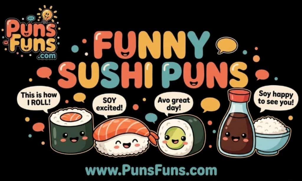 Funny Sushi Puns