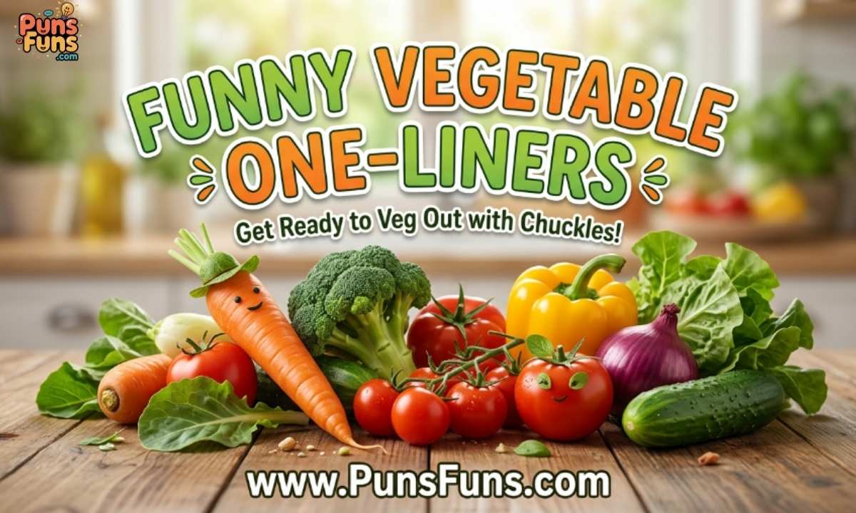 Funny Vegetable One-Liners
