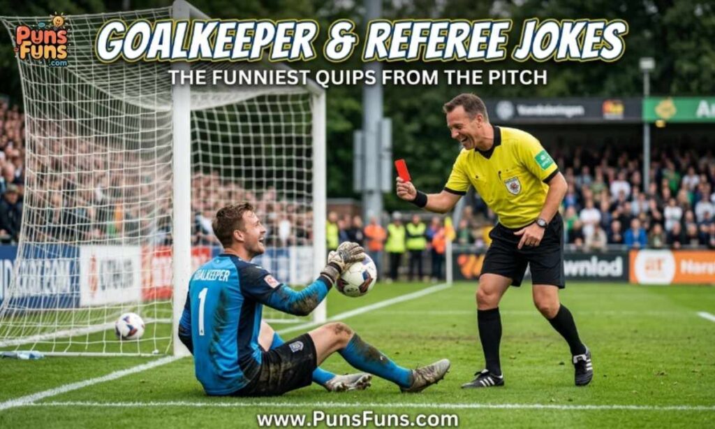 Goalkeeper & Referee Jokes