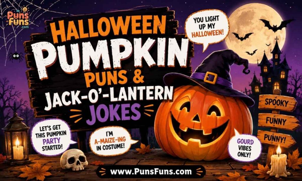 Halloween Pumpkin Puns & Jack-o’-Lantern Jokes