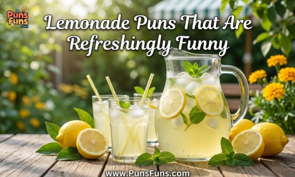 Lemonade Puns That Are Refreshingly Funny