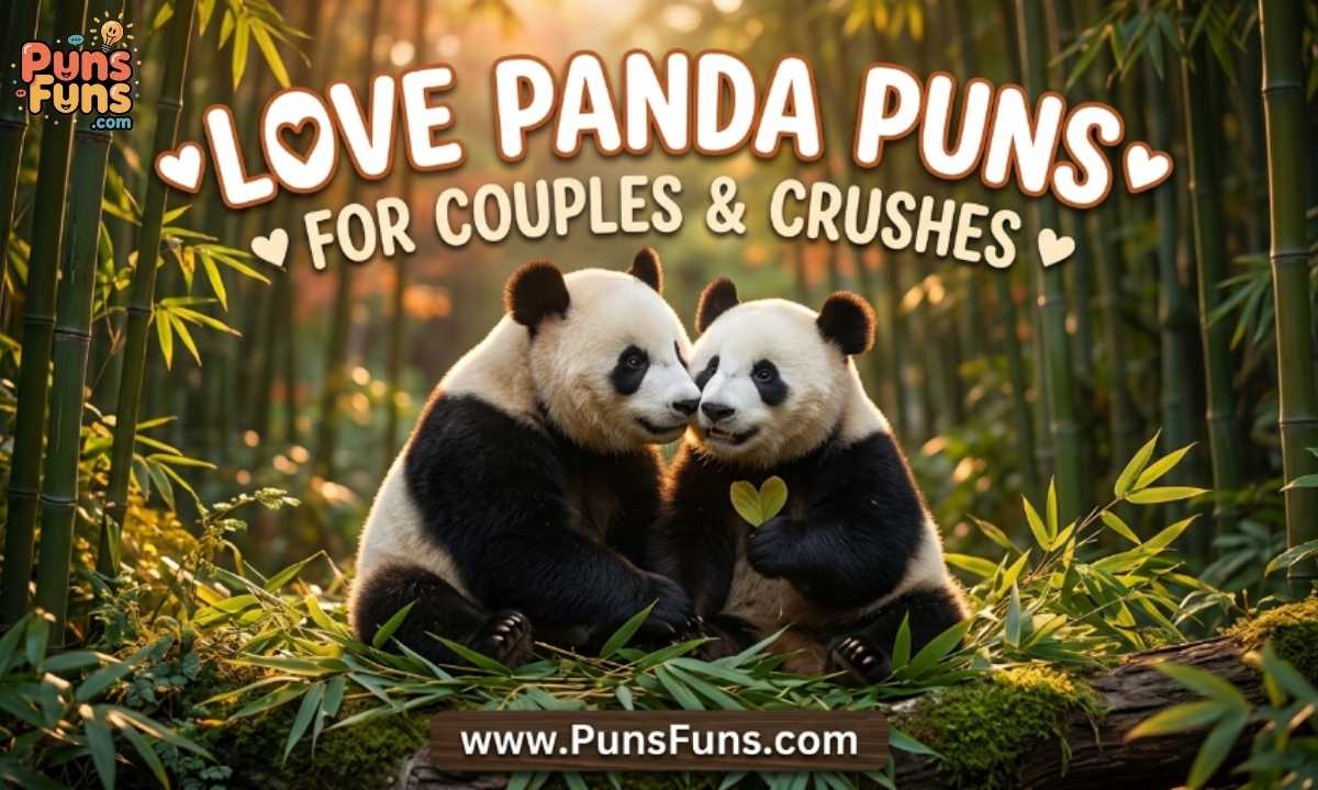 Love Panda Puns for Couples and Crushes