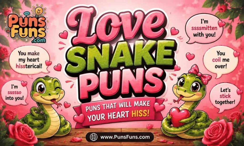 Love Snake Puns