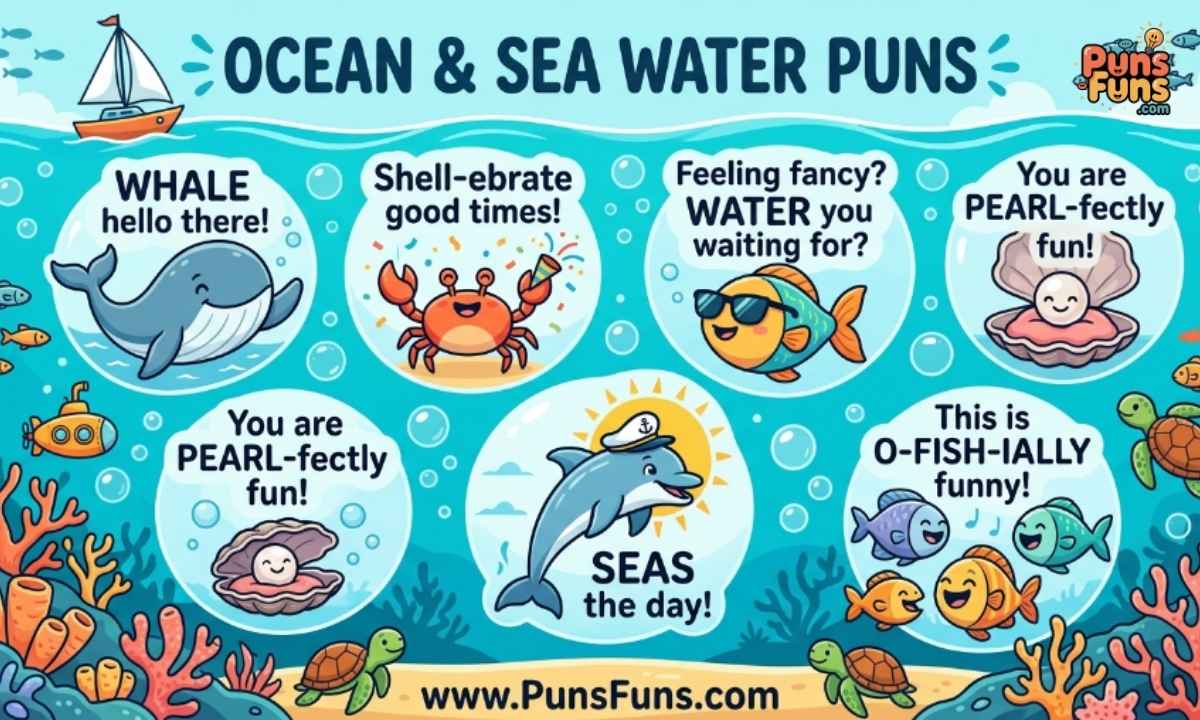 Ocean and Sea Water Puns
