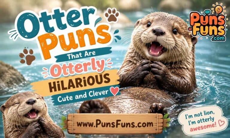 Otter Puns That Are Otterly Hilarious Cute and Clever
