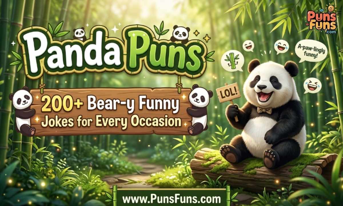 Panda Puns 200+ Bear-y Funny Jokes for Every Occasion