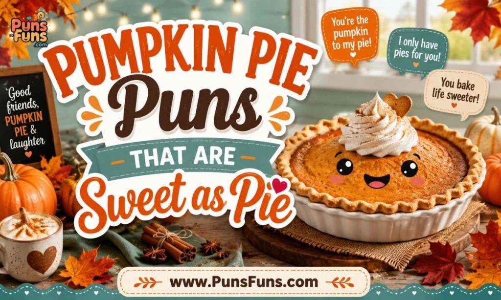 Pumpkin Pie Puns That Are Sweet as Pie