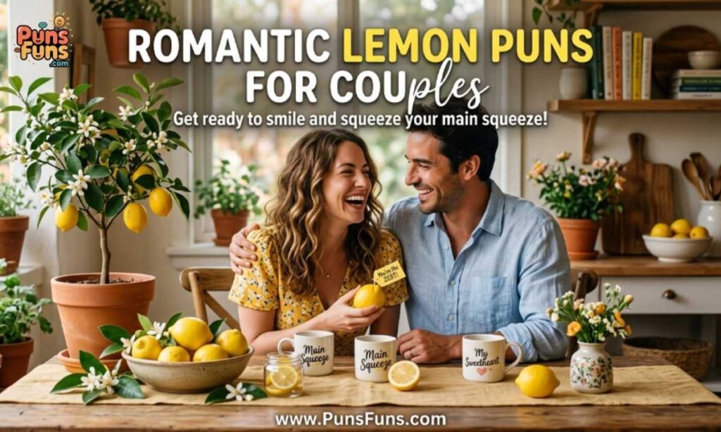 Romantic Lemon Puns for Couples