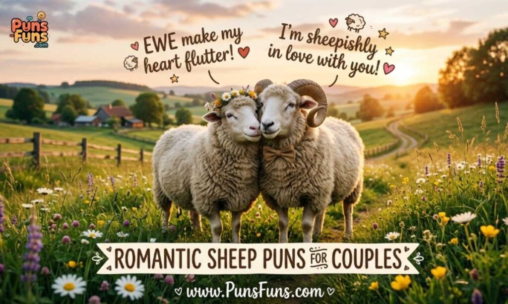 Romantic Sheep Puns for Couples