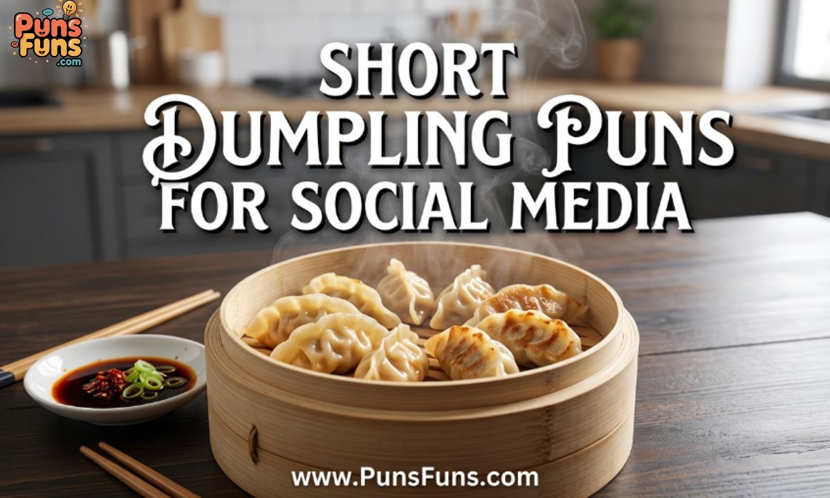 Short Dumpling Puns for Social Media