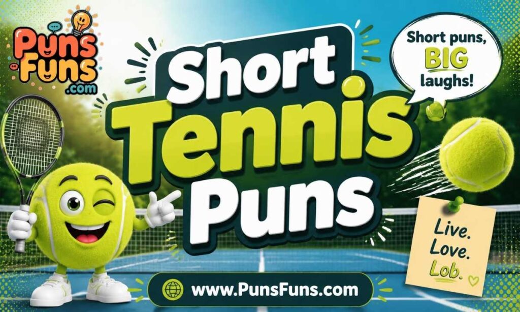 Short Tennis Puns
