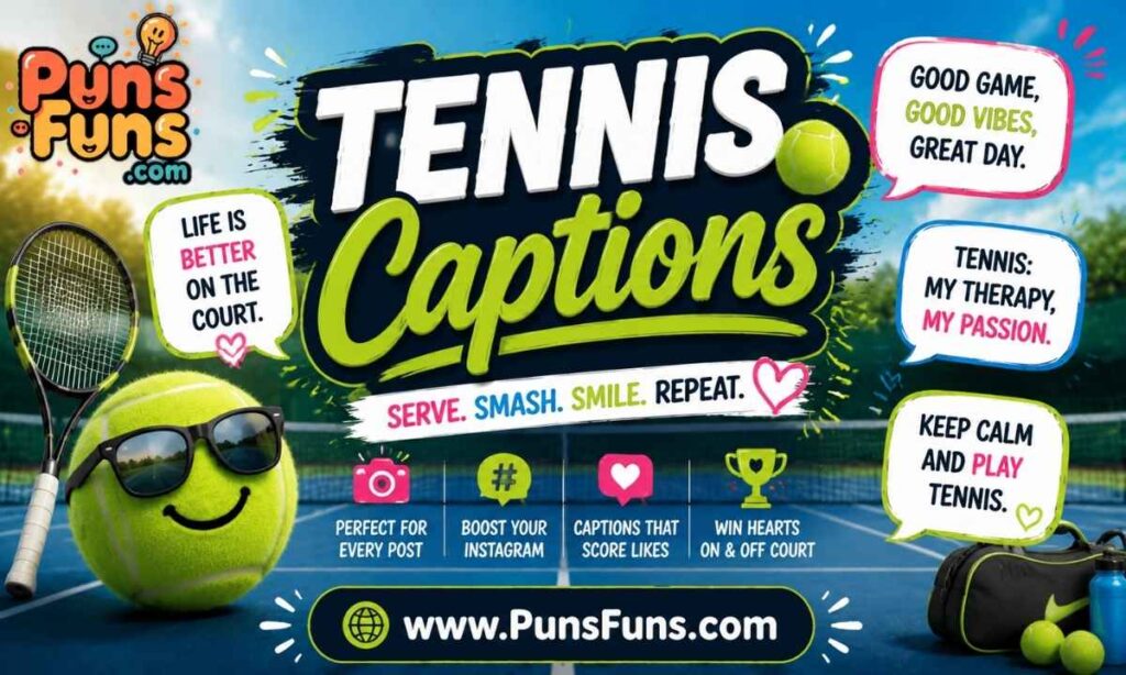 Tennis Captions
