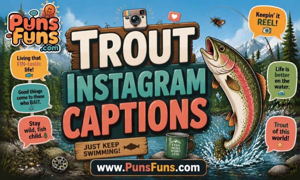 Trout Instagram Captions
