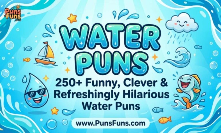 Water Puns 250+ Funny, Clever & Refreshingly Hilarious Water Puns