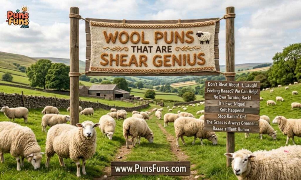 Wool Puns That Are Shear Genius