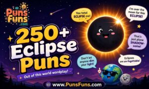 250+ Eclipse Puns