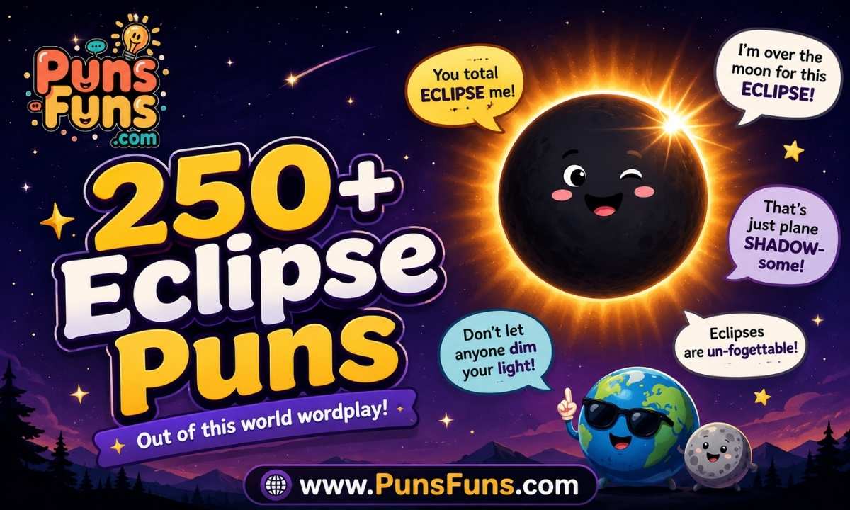 250+ Eclipse Puns