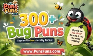 300+ Bug Puns