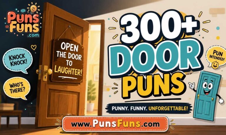 300+ Door Puns
