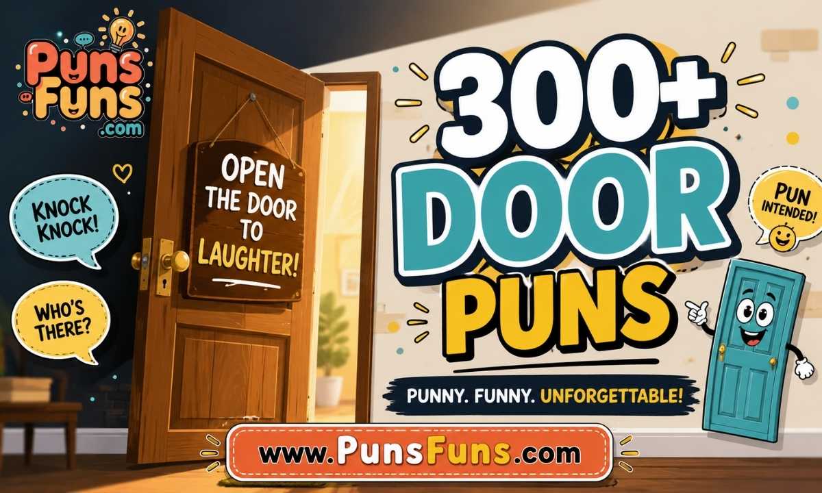 300+ Door Puns