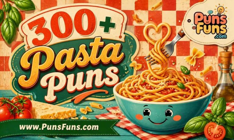 300+ Pasta Puns