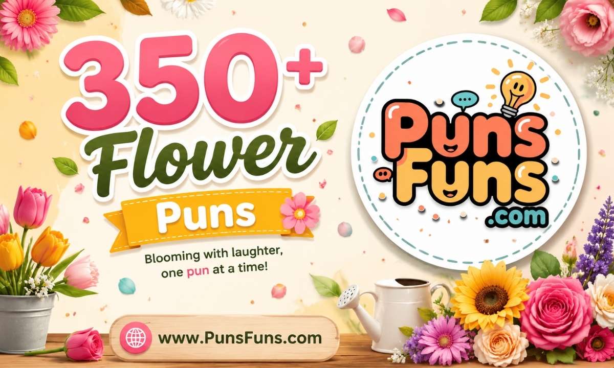 350+ Flower Puns