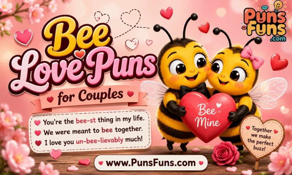 Bee Love Puns for Couples