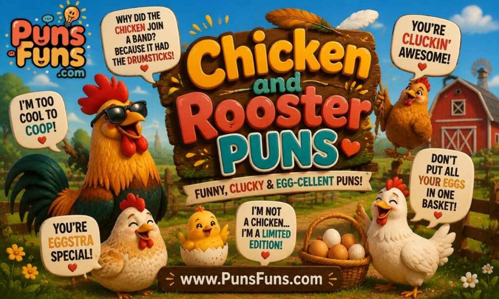 Chicken and Rooster Puns