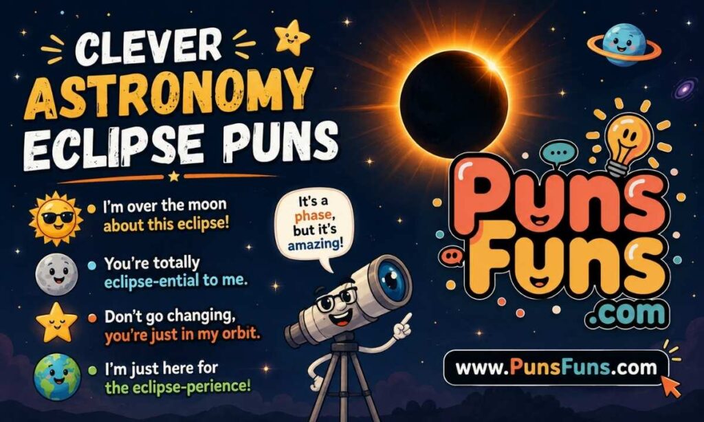 Clever Astronomy Eclipse Puns