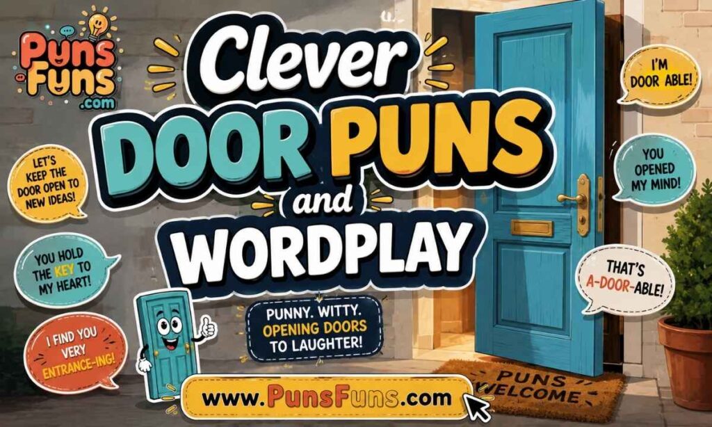 Clever Door Puns and Wordplay