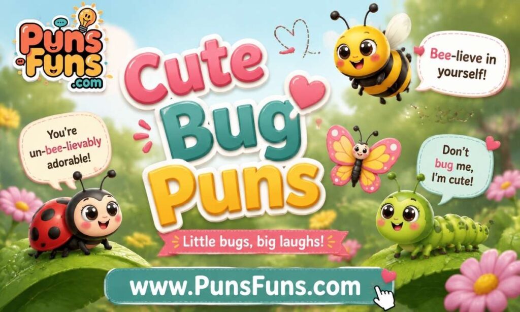 Cute Bug Puns