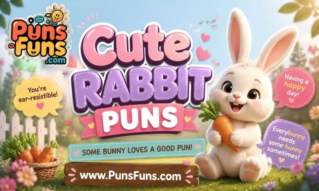 Cute Rabbit Puns