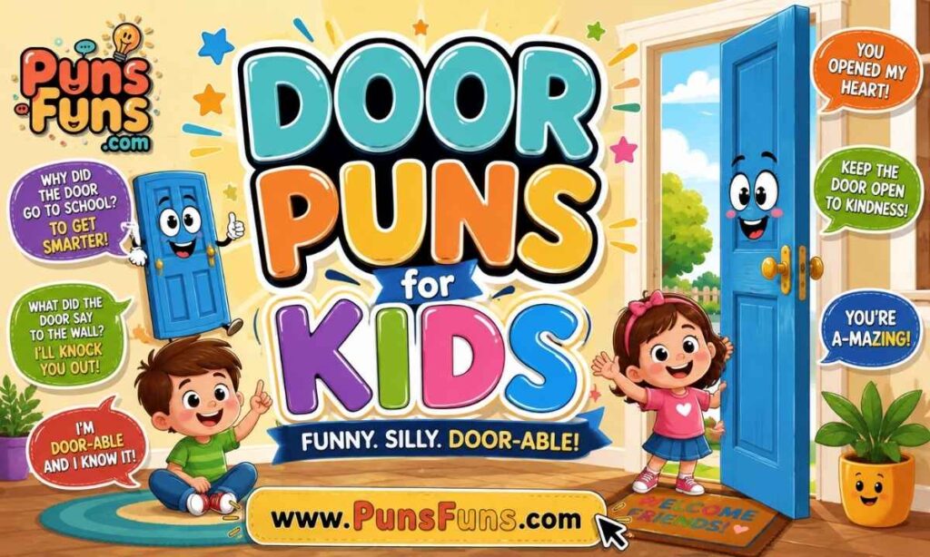 Door Puns for Kids